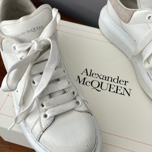 Alexander McQueen Oversized White Runners